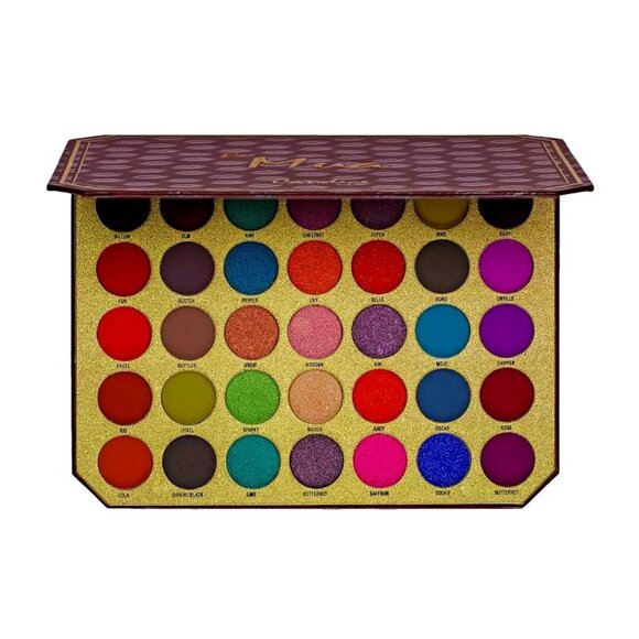 Be MUA - Candice Cosmetics Eyeshadow Palette – Pro 35 Colors - Picture 2 of 3